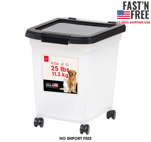 Iris lbs airtight pet food - lbs.,