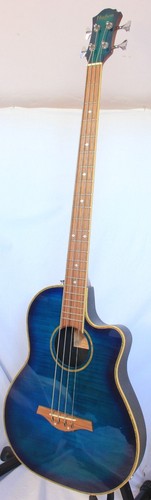 Bass guitar blue - bass,