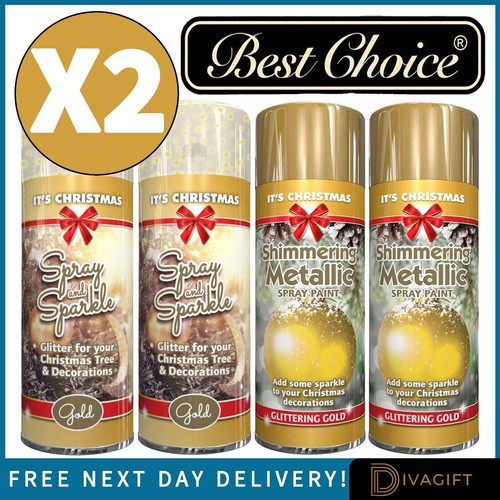 Gold glitter spray - 2,