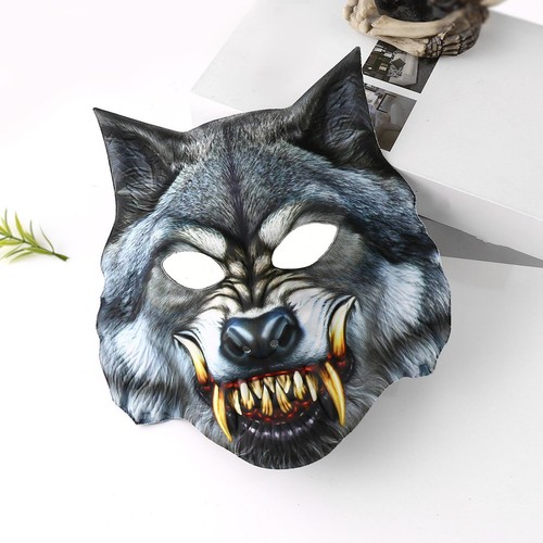 Wolf head cosplay mask - head,