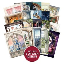 Hunkydory-The Little Book of WINDOW SCENES - 20 pages, Sample