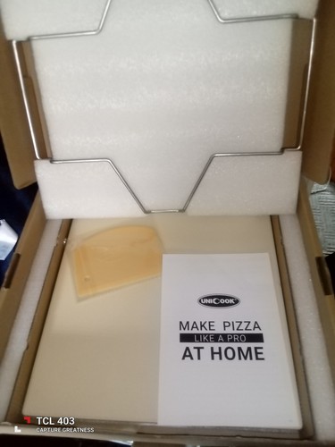 Square pizza stone - 12,