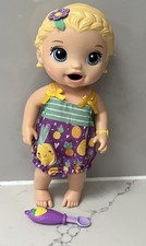 Hasbro Baby Alive 2015 Super Snacking Snackin Lily Doll Outfit  & Spoon