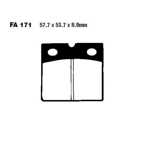 Ebc std brake pads 737 - brake, 737.46.14
