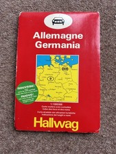 Germany road map Scale 1:000 000
