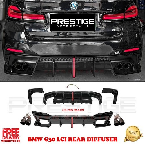 Rear diffuser with light - with, f1