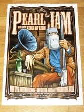 Pearl Jam Poster - Australia Tour 2006 Melbourne - Ken Taylor / Original In Mint