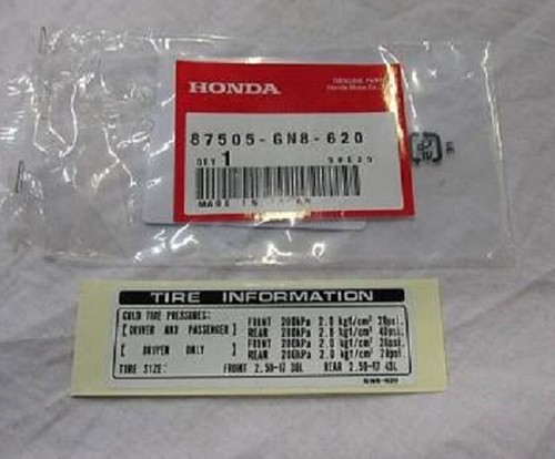 Genuine honda c90 tyre - genuine, 12