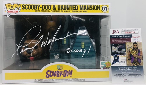 Frank welker signed scooby - frank, scooby-doo