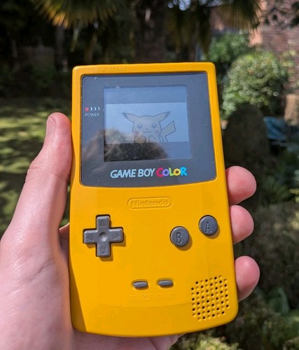 Game boy color - boy, cleaned