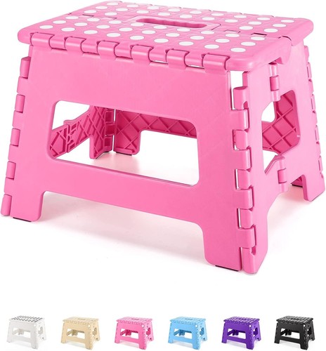Folding step stool - folding, inch