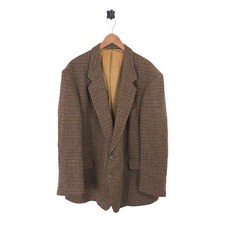Mens Hirmer Harris Tweed Blazer Jacket UK 48R