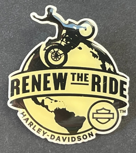 Motorcycle pin badge - motorcycle,