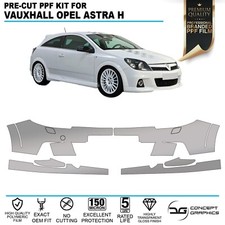 Front Bumper Guard PPF Paint Protection Film Kit For Vauxhall Opel Astra H VXR