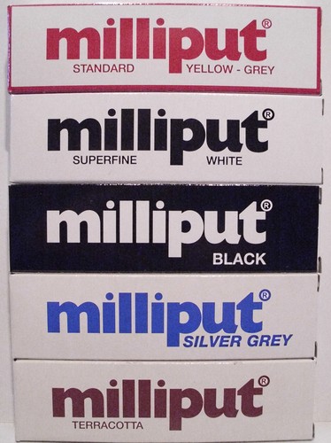 Milliput epoxy putty choice - epoxy,