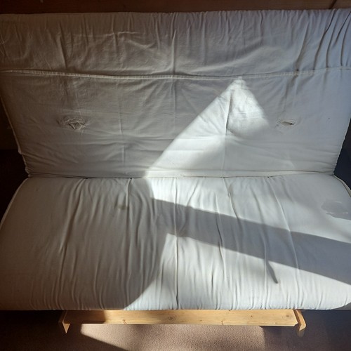 Adjustable wooden futon - futon, chair