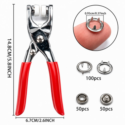 Steel eyelet pliers hole - eyelet,