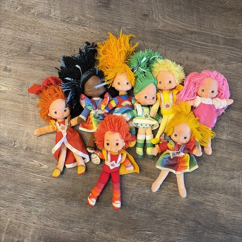Rainbow brite vintage set 8 - set, of