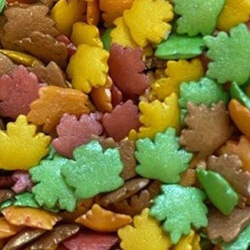 Autumn leaves cake - autumn,