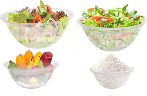 Clear plastic kitchen mixing - clear,