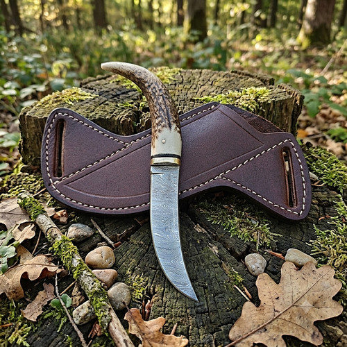 Handmade damascus steel - 8, in