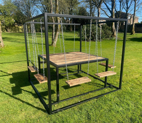 Multi seat metal - multi-seat, garden