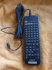 Sony RM-DR-1E MiniDisc Remote Control IR and Cable with Label Function