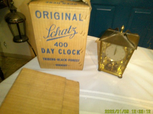 Vintage schatz 400 day clock - 400,