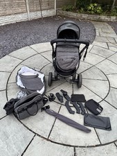 icandy peach  Pram / pushchair dark grey. Immaculate