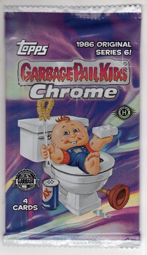 Garbage pail kids chrome - pail,