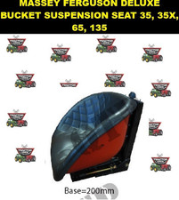 MASSEY FERGUSON TRACTOR DELUXE BUCKET SUSPENSION SEAT 35, 35X, 65, 135, FE35