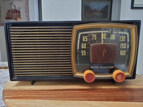 Vtg 1952 philco transitone - 1952,