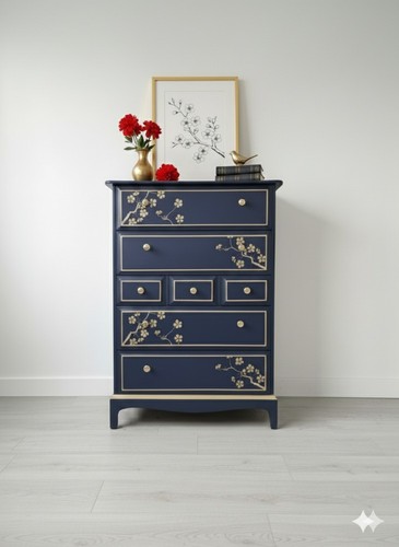 Stag minstrel navy blue - navy,