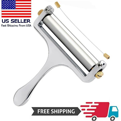 Stainless steel cheese slicer - stainless,