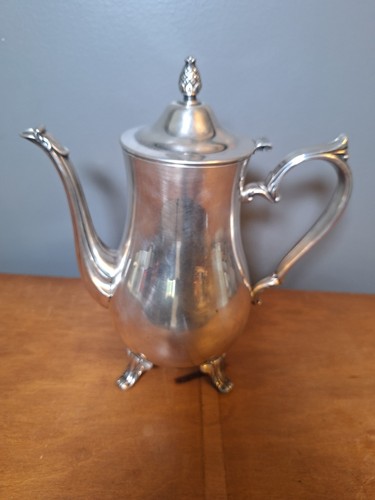 Vintage silver plated teapot - vintage, silver-plated