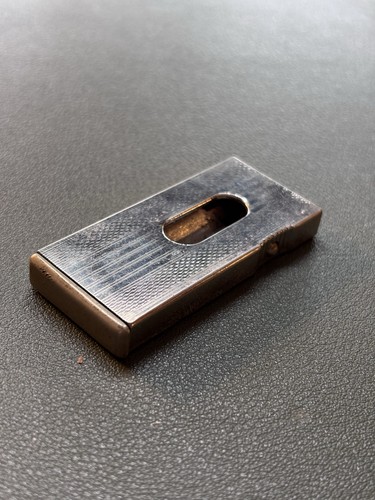 Vintage metal cigar cutter - metal,