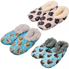 Ladies Dog Slippers Comfies