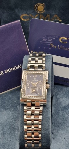 Cyma lady tank watch with - watch,
