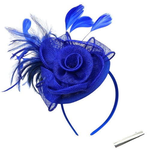 Ladies feather fascinator - ladies,