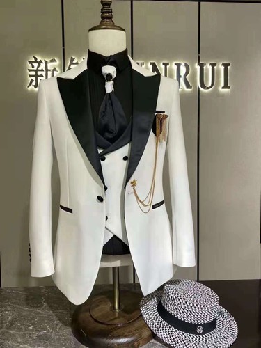 Men suit ivory - men, pcs