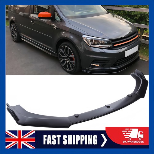 Matte front bumper lip spoiler - lip,