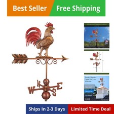 Bantam Red Rooster Copper