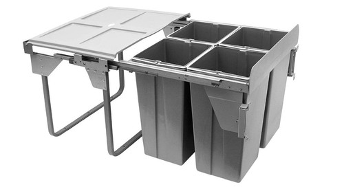 Recycle bin pull - pull, out