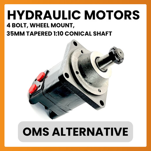 Wheel mount 35mm - 35mm, tapered