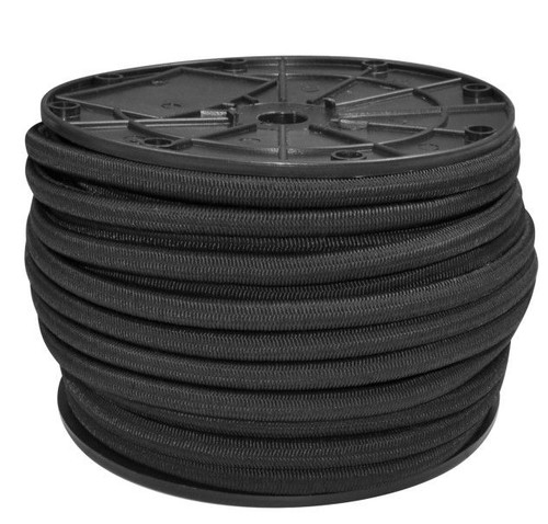 4mm extra strong black - extra, elastic