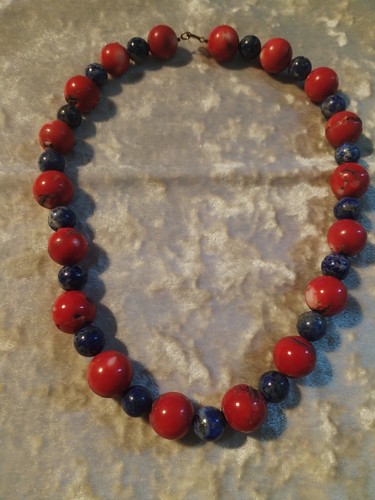 Vintage genuine red coral - red,