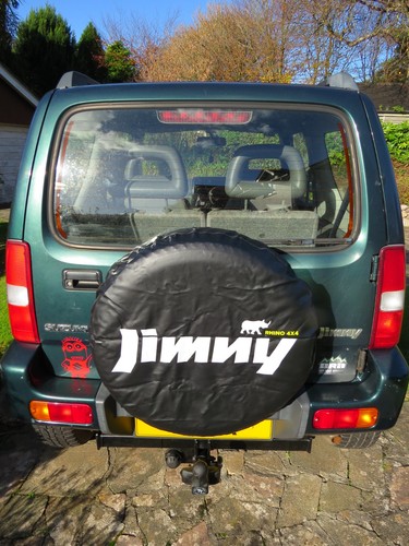 Jimny spare wheel cover - jimny,