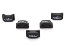 Alice Rubber Pick Holder Clip On Headstock String Holds Six Plectrums Pack of 5