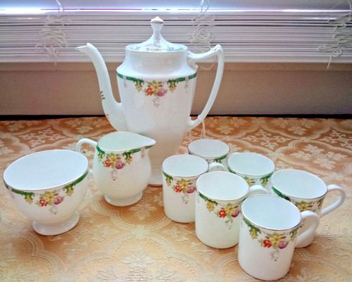 10pc bone china coffee - 10pc, tea