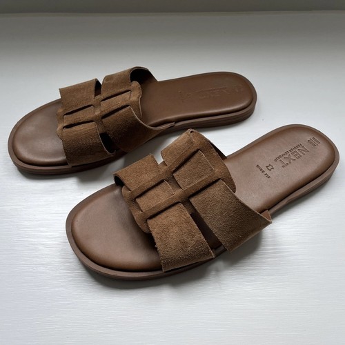 Next tan brown sandals size - next,